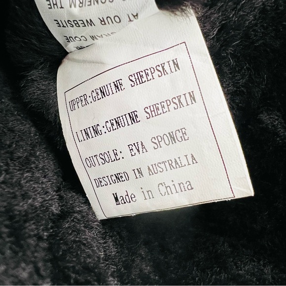 Australia Luxe Collective Saratoga Genuine Sheepskin Studded Round Embellishment - Picture 15 of 16